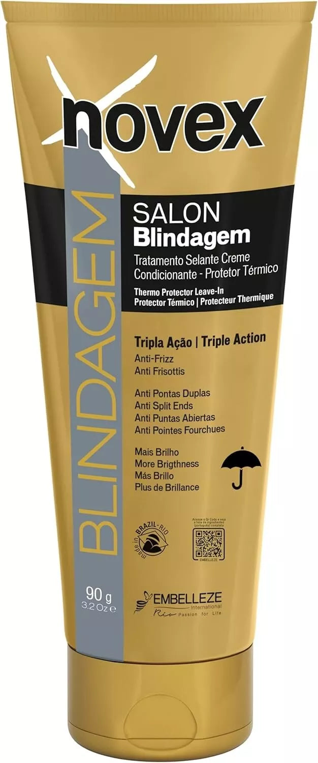 Novex - Salon Blindagam Novex Salon Blindagem Thermo Protector Leave-In Hair .2oz | CC Hair & Beauty Leeds