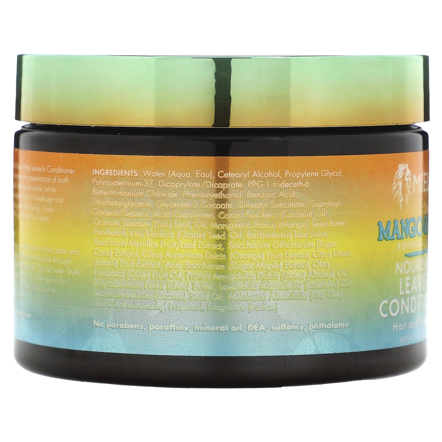 Mielle Nourishing Leave-In Conditioner Mango & Tulsi 12oz - product detail | CC Hair & Beauty