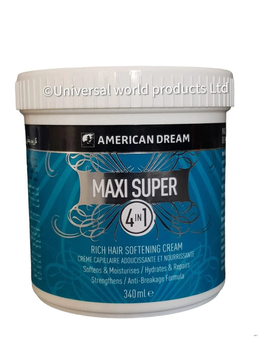 American Dream Maxi Super 4In1 Rich Hair Softening Cream - 340Ml - product detail | CC Hair & Beauty