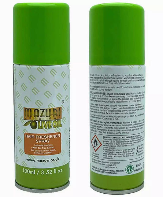 Mazuri Olive Oil Hair Freshener Spray 100ml / 3.5oz - view 2