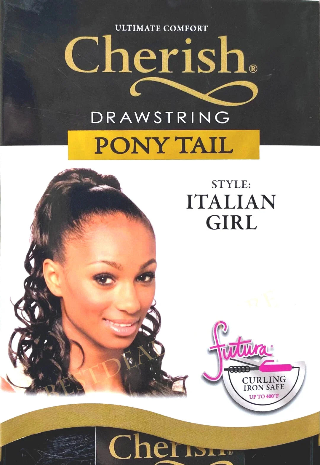 Cherish Drawstring Synthetic Ponytail - Italian Girl " - view 2