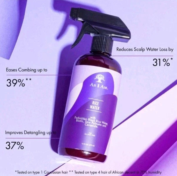 As I Am Rice Water Strengthening Hair Spray 475ml - view 2