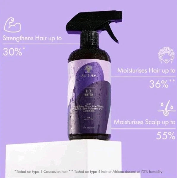 As I Am Rice Water Strengthening Hair Spray 475ml - view 3