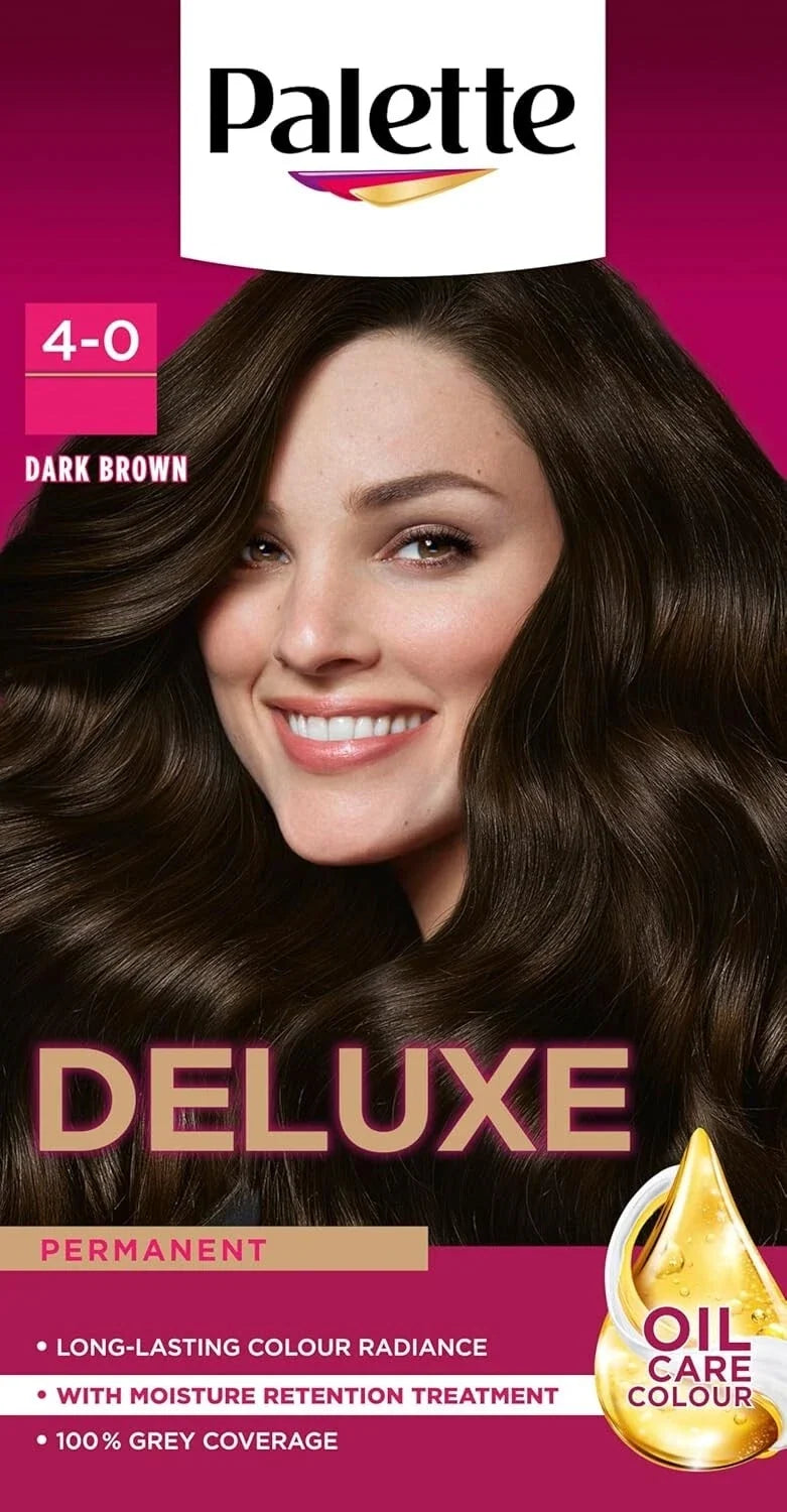 Palette Deluxe Creme Colouration Black Hair Dye | CC Hair & Beauty UK