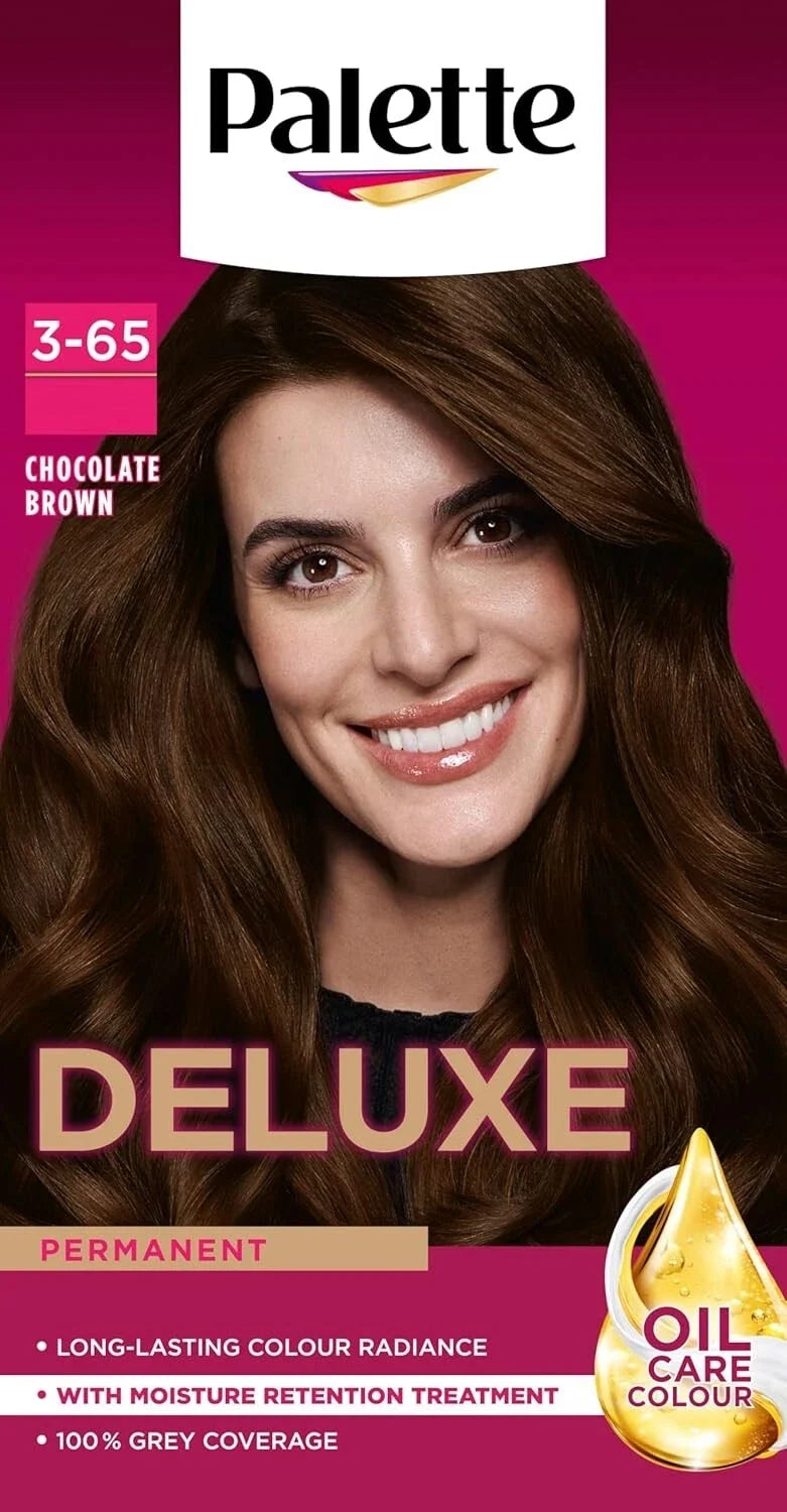 Palette Deluxe Creme Colouration Black Hair Dye | CC Hair & Beauty UK