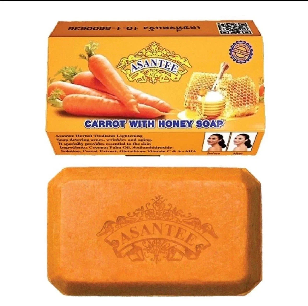 Asantee Carambola With Honey Soap 125g | CC Hair & Beauty UK
