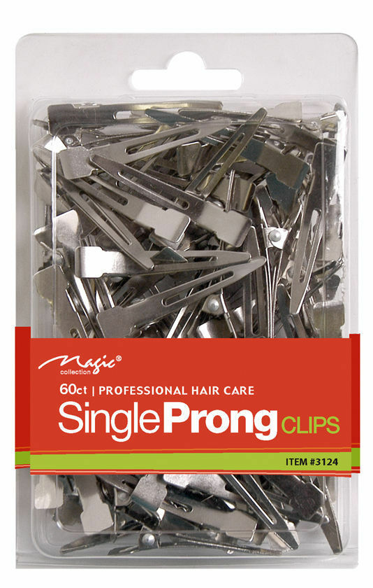 Magic Collection 80Pcs Metal Single Prong - Item #3124 | Shop at CC Hair & Beauty UK