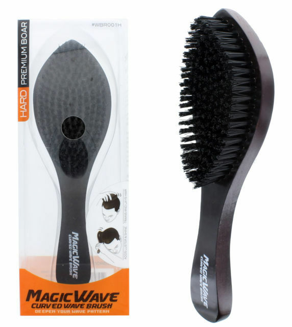 Magicwave Brush Hard Premium Boar Wood Handle WBR001H | Shop at CC Hair & Beauty UK