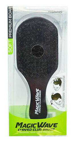 Magicwave Curved Club Brush Premium Boar Soft - #Wbr002S | Shop at CC Hair & Beauty UK