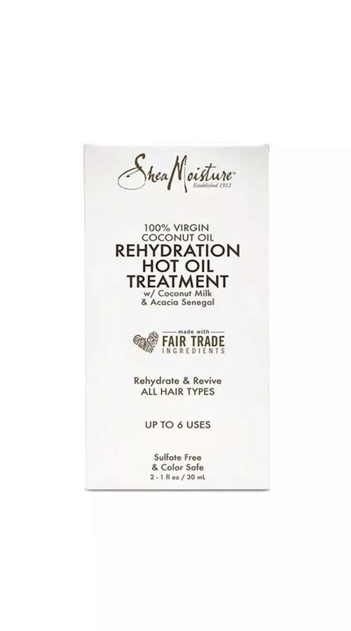 Shea Moisture 100% Virgin Coconut Oil Rehydration Hot Oil Treatment
