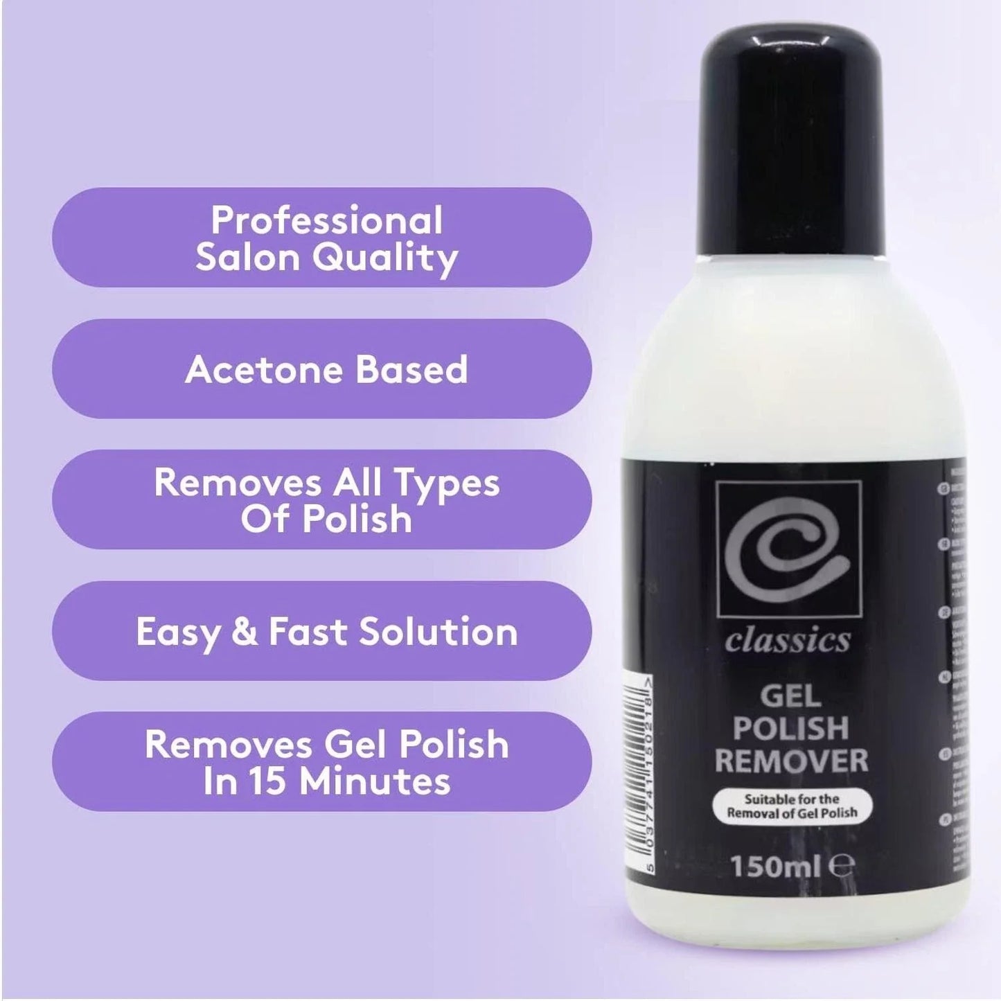 Classics Gel Polish Remover 150ml - view 3