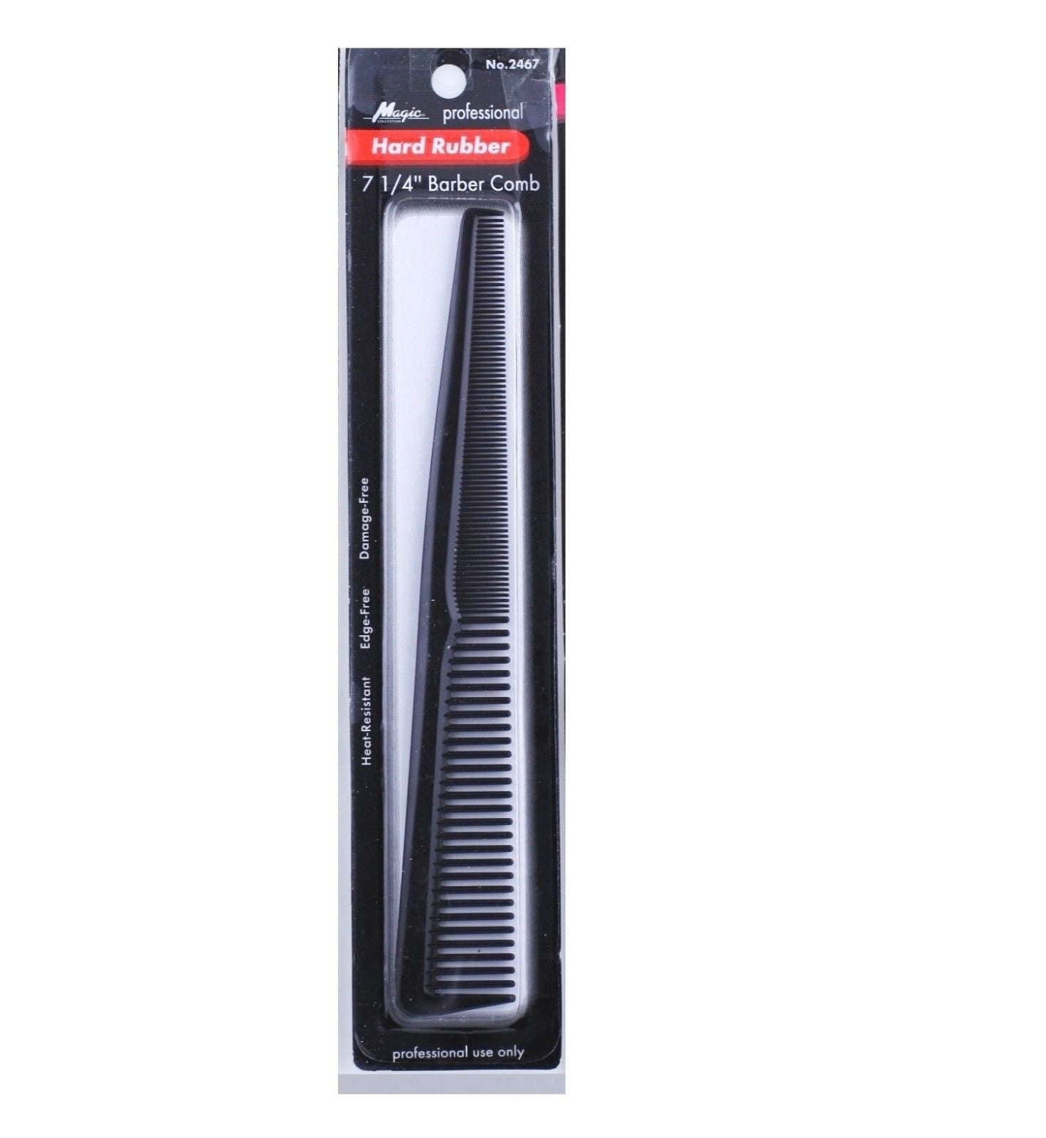 Magic Collection Pro Rubber Barber Comb #2467 | Shop at CC Hair & Beauty UK