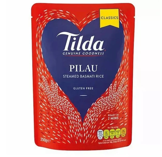 Tlda Pilau Basmati Rice Gluten Free 250g