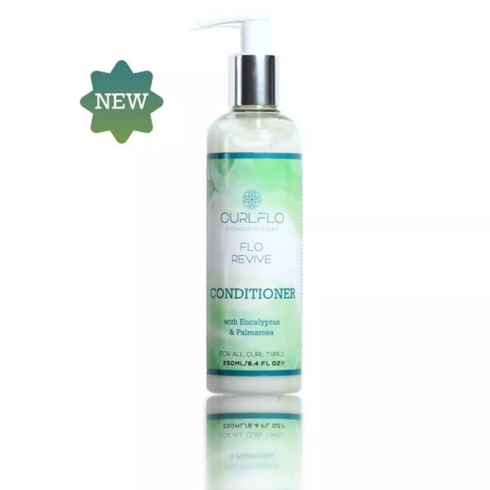 Curl Flo Revive Conditioner  With Eucalyptus & Palmarosa 8.4 oz | Shop at CC Hair & Beauty UK