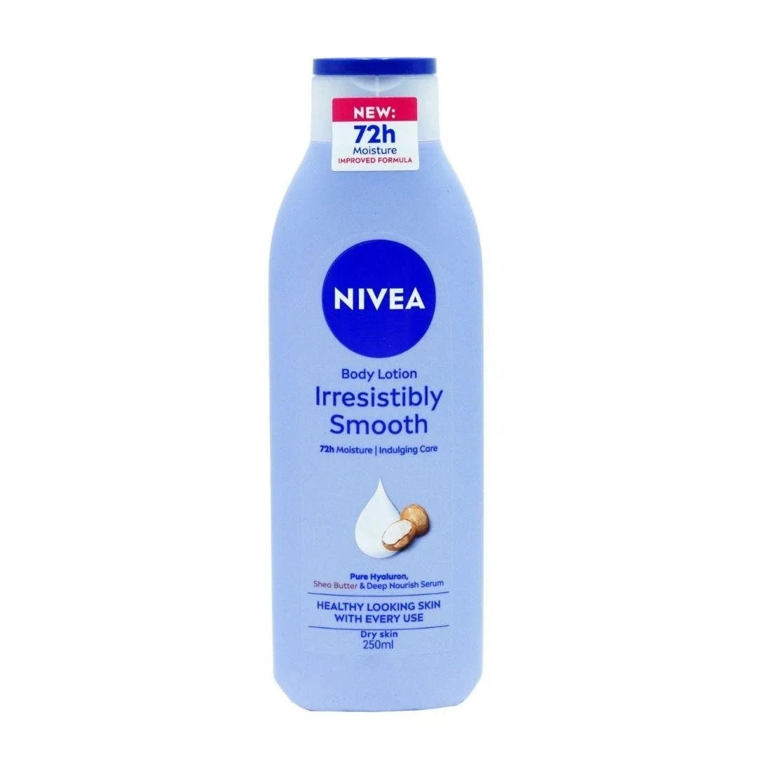 NIVEA Irresistibly Smooth Body Lotion 250 ML - available online | CC Hair & Beauty UK