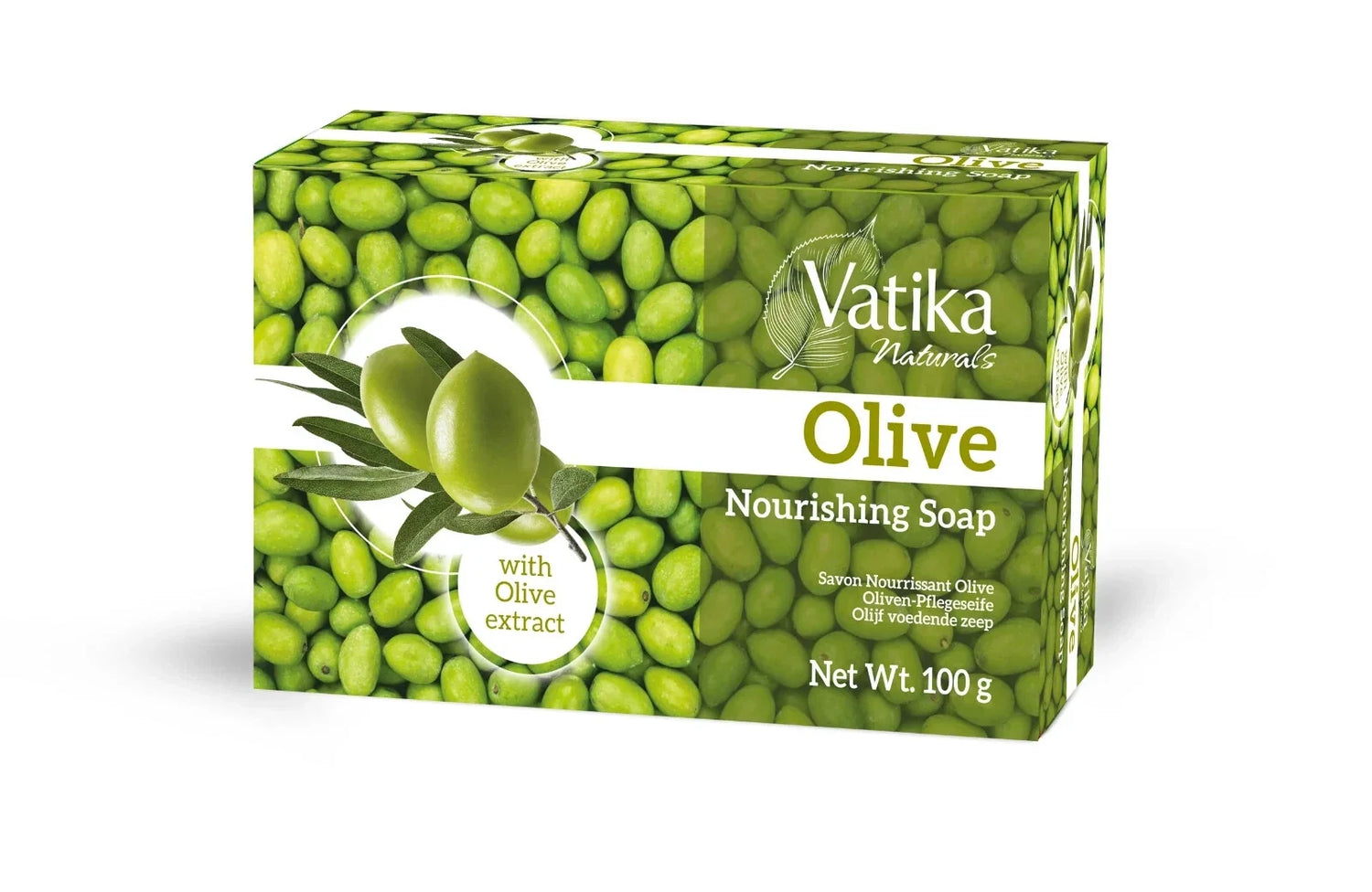 Vatika Olive Nourishing Soap 100g - product detail | CC Hair & Beauty