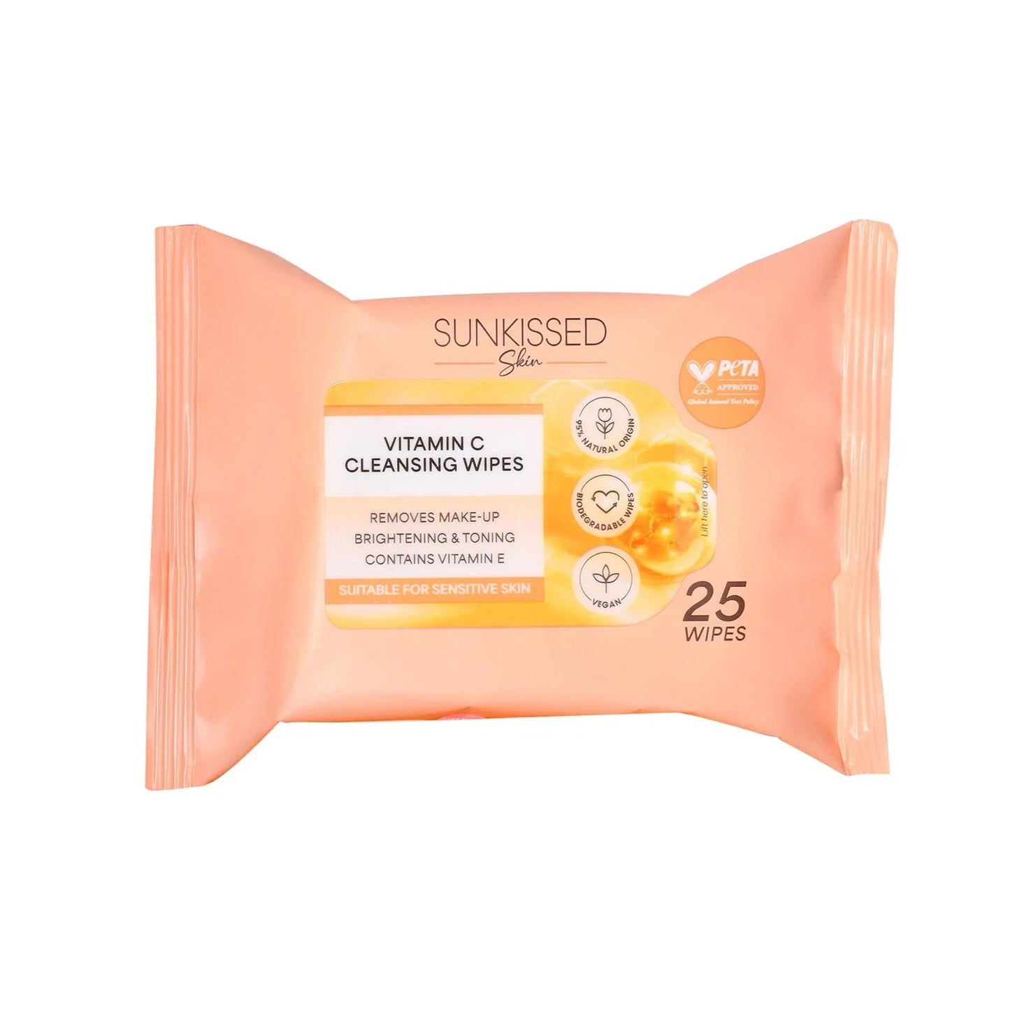 Sunkissed Skin Vitamin C Cleansing Wipes | Shop at CC Hair & Beauty UK