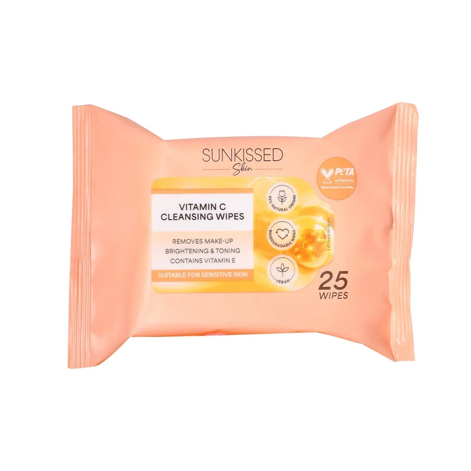 Sunkissed Skin Vitamin C Cleansing Wipes | Shop at CC Hair & Beauty UK