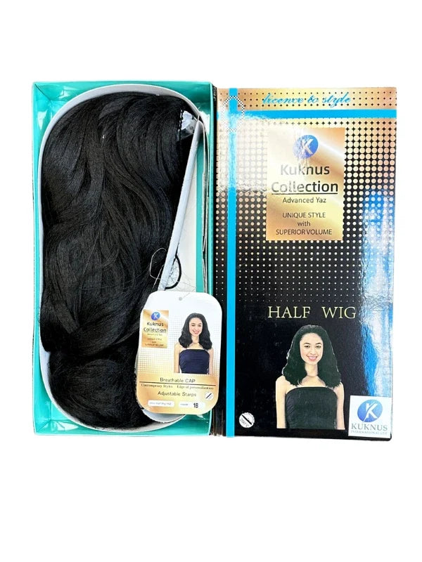 Kuknus Half Wig - Style Yaz - view 3