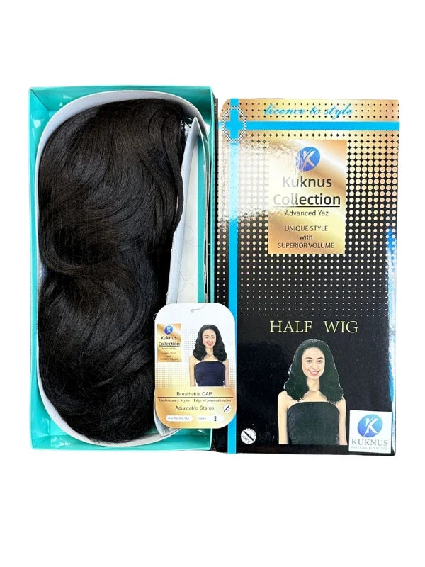 Kuknus Half Wig - Style Yaz - view 4