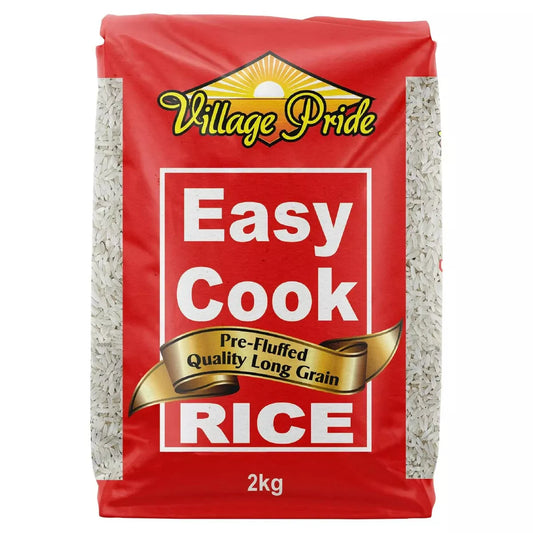 Village Pride Easy Cook Rice Long Grain 2kg