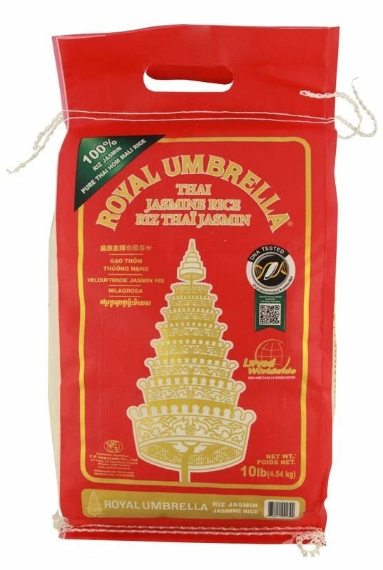 Royal Umbrella Jasmine Rice Thai Hom Mali Jasmine Rice- 4.5kg