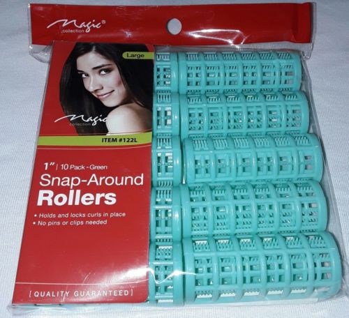Magic Collection Snap-Around Rollers 1" (10 Pack) - #122L | Shop at CC Hair & Beauty UK