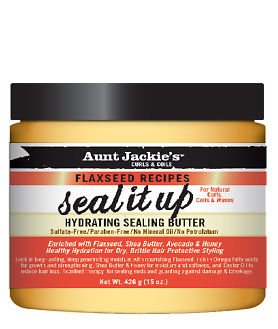 Aunt Jackies Flaxseed Curls & Coils Hydrating Moisturising Hair Care Styling - 7.5 Oz | Shop at CC Hair & Beauty UK