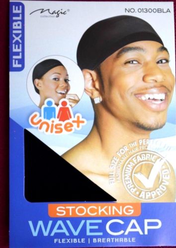 Magic Collection Unisex Stocking Wave Cap - 01300Ast | Shop at CC Hair & Beauty UK