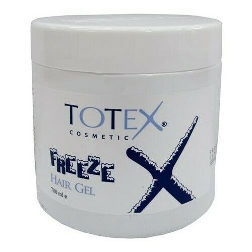 Totex Hair Styling Freeze Strong Hold Gummy Gel  - 700 Ml | Shop at CC Hair & Beauty UK