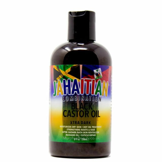 Jahaitain Combination Black Castor Oil Xtra Dark 236Ml | Shop at CC Hair & Beauty UK