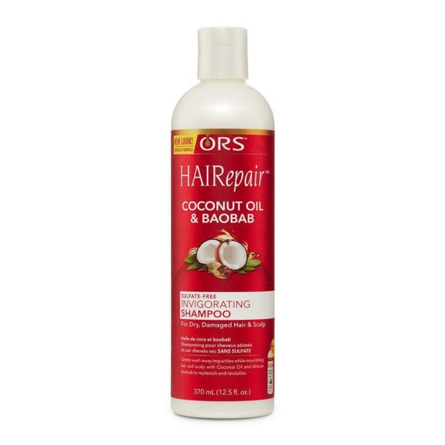Ors Hair Repair Coconut Oil & Baobab Invigorating Shampoo 370Ml | Shop at CC Hair & Beauty UK