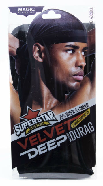 Magic Collection Velvet Deep Wave Durag Hot Pink - No.4803Hpin | Shop at CC Hair & Beauty UK