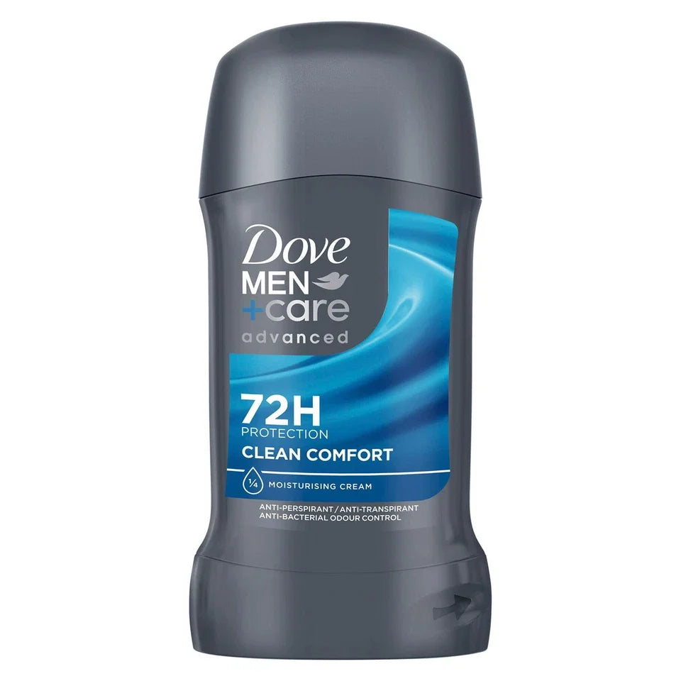 Dove Men+Care Advanced Anti-Perspirant Deodorant Stick Clean Comfort 50ml - product detail | CC Hair & Beauty