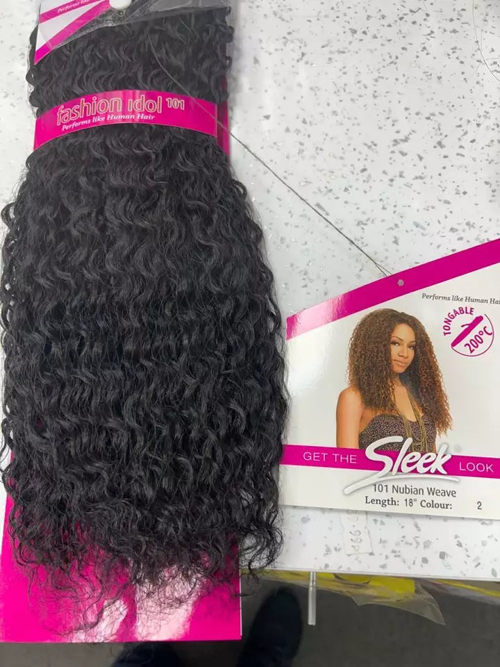 Sleek Fashion Idol 101 Nubian weave 18" | CC Hair & Beauty UK
