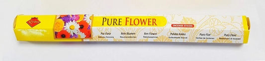 Rishta Flower Agarbatti 20stk- Premium Indian Aroma Incense Stick-(Pack of 12)