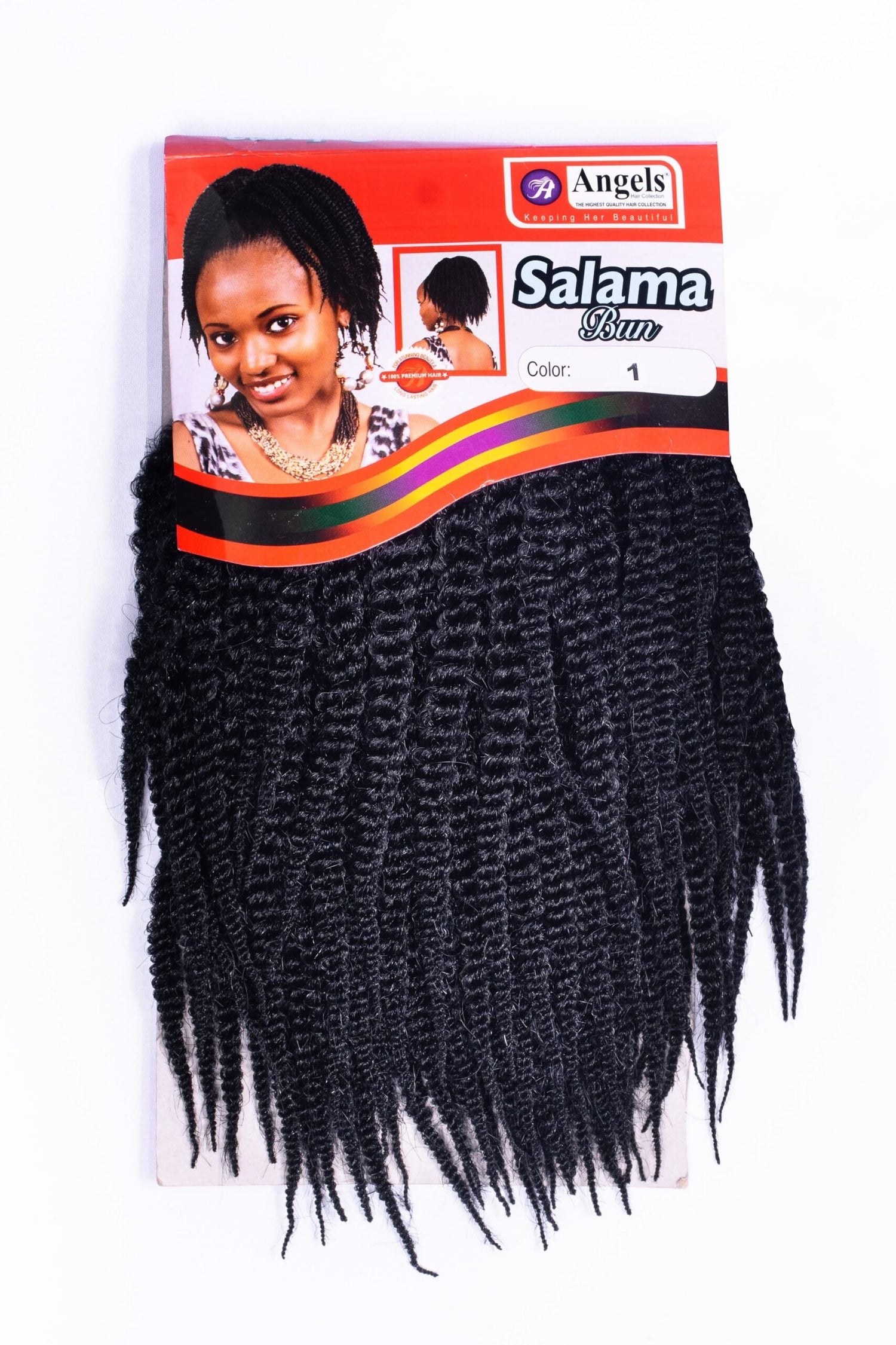 Angels Salama Bun Twist Braided Draw String 120g | CC Hair & Beauty UK