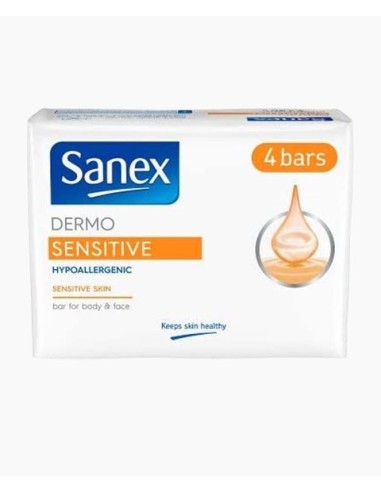 Sanex Dermo Hypoallergenic Bar For Sensitive Skin | Shop at CC Hair & Beauty UK