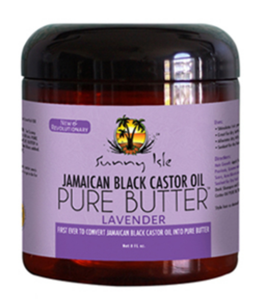 Sunny Isle Jamaican Black Castor Oil Pure Butter Lavender - 4 Oz | Shop at CC Hair & Beauty UK