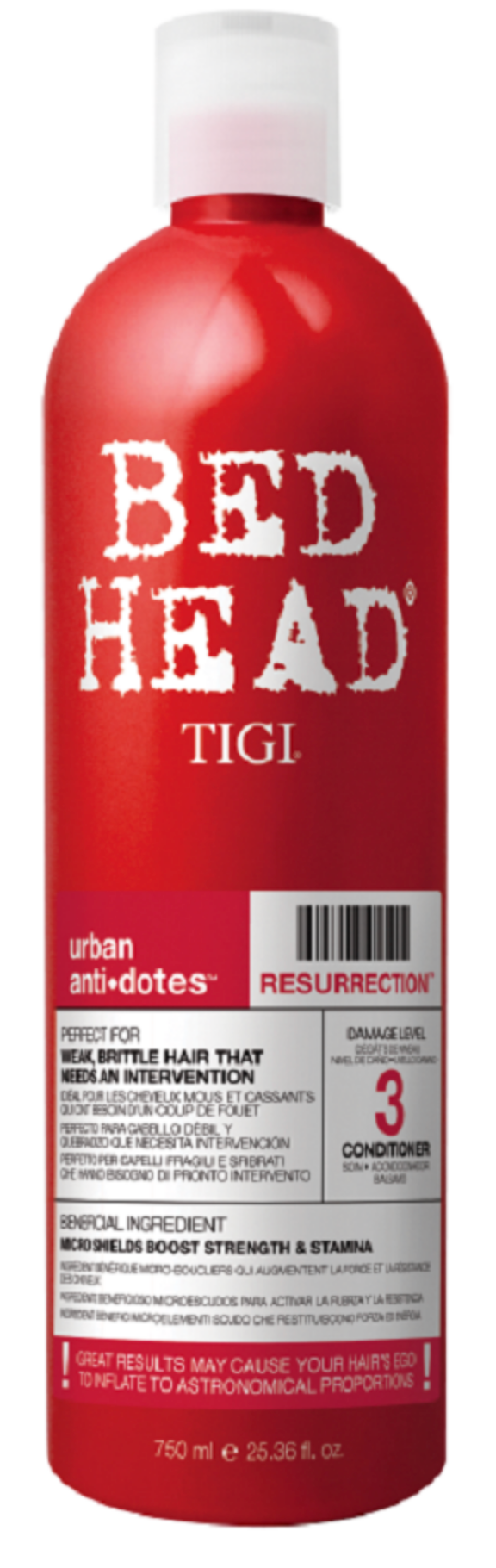 Tigi Bed Head Urban Anti-Dotes Resurrection Conditioner - 25.36 Oz | Shop at CC Hair & Beauty UK