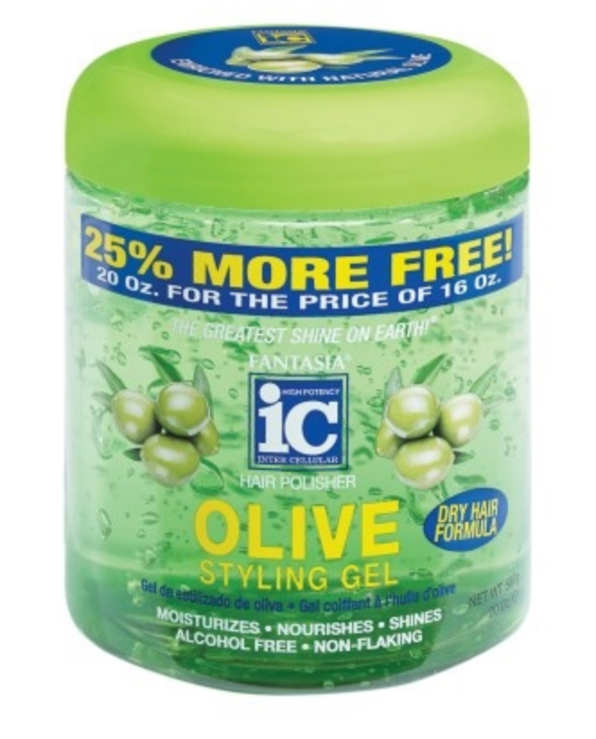 Fantasia Ic Hair Polisher Olive Styling Gel - 20 Oz | Shop at CC Hair & Beauty UK