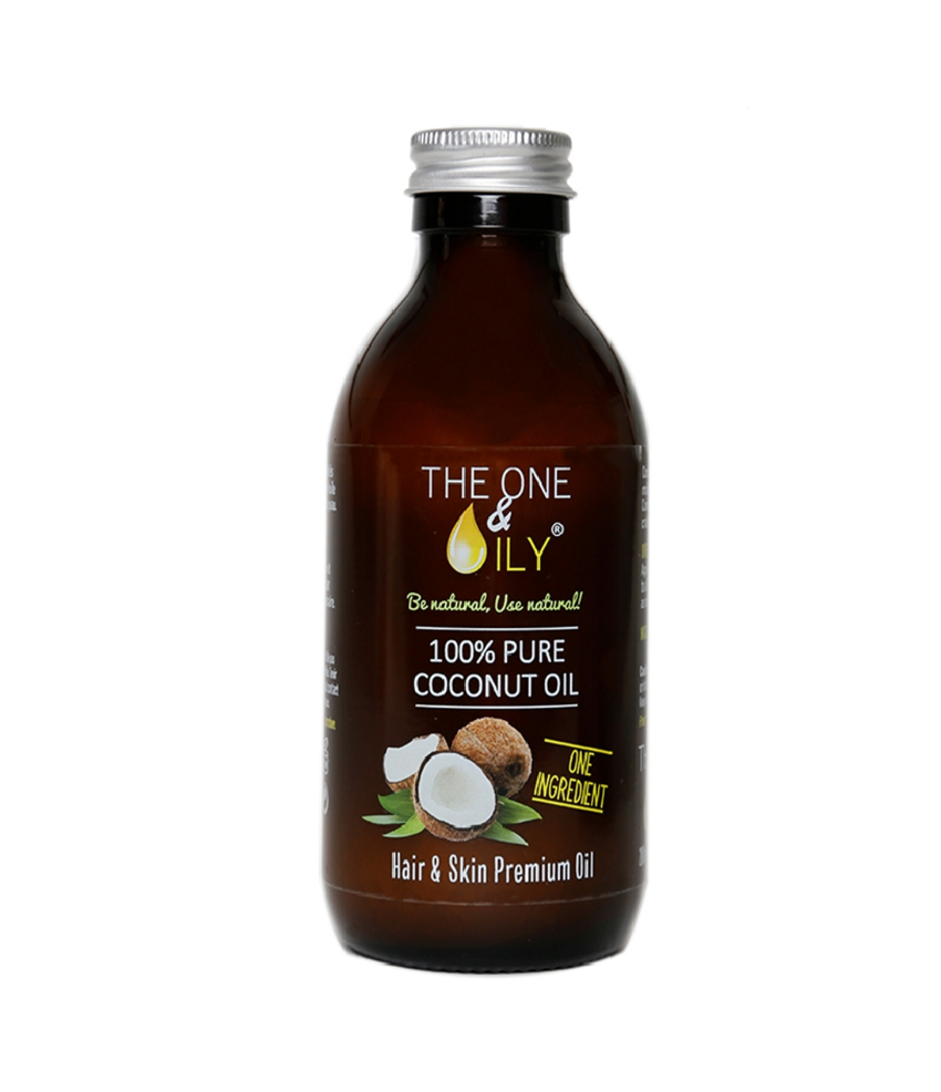 The One & Oily Hair & Skin Premium Oil 100% Pure Coconut Oil - 200Ml | Shop at CC Hair & Beauty UK