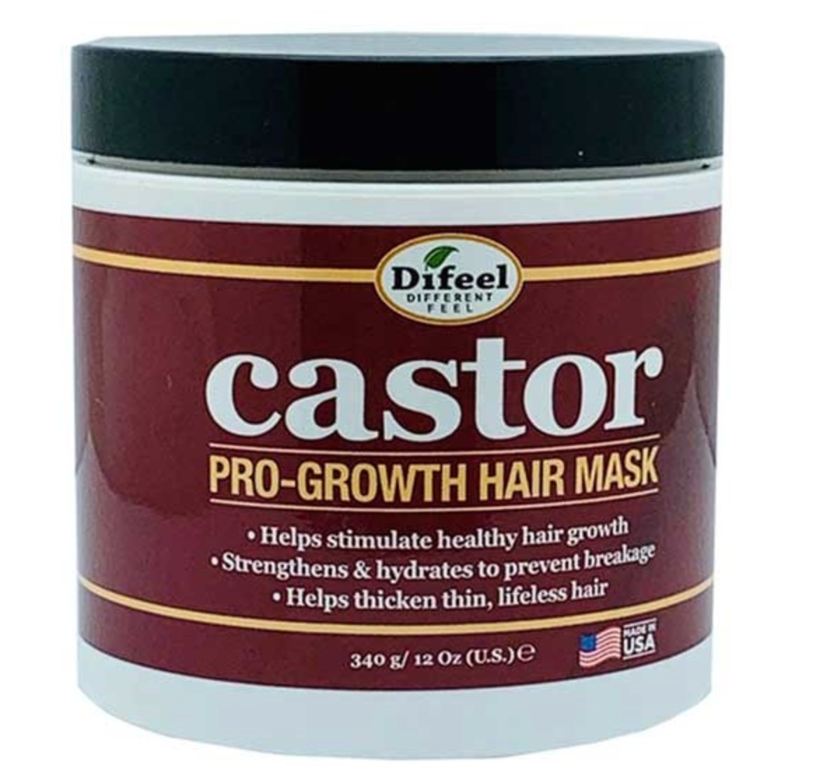 Difeel Castor Pro-Growth Hair Mask 340G | Shop at CC Hair & Beauty UK