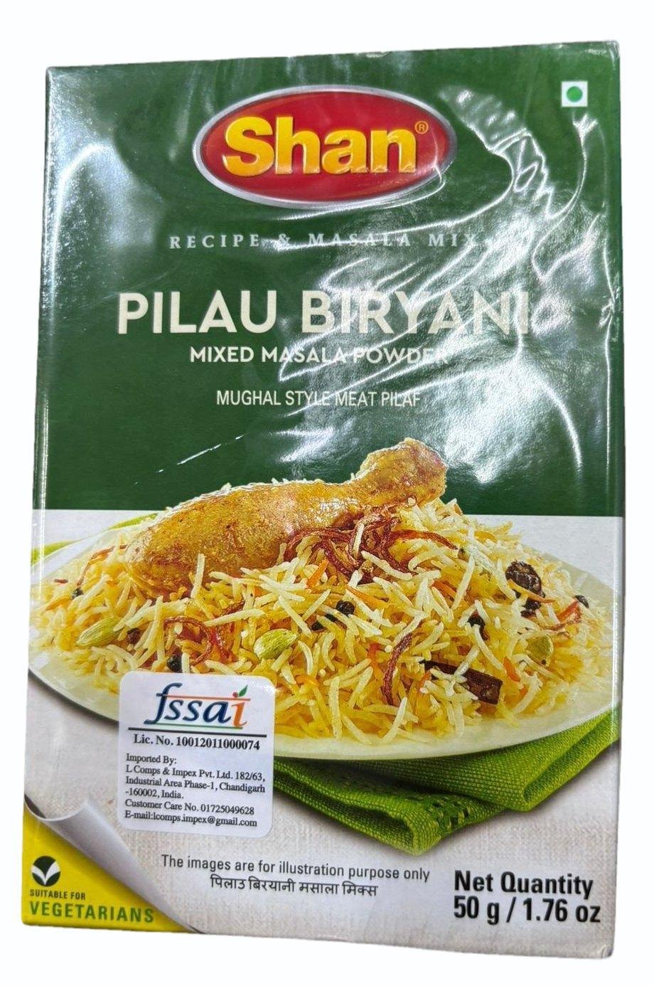 Shan Pilau Biryani Masala 60g