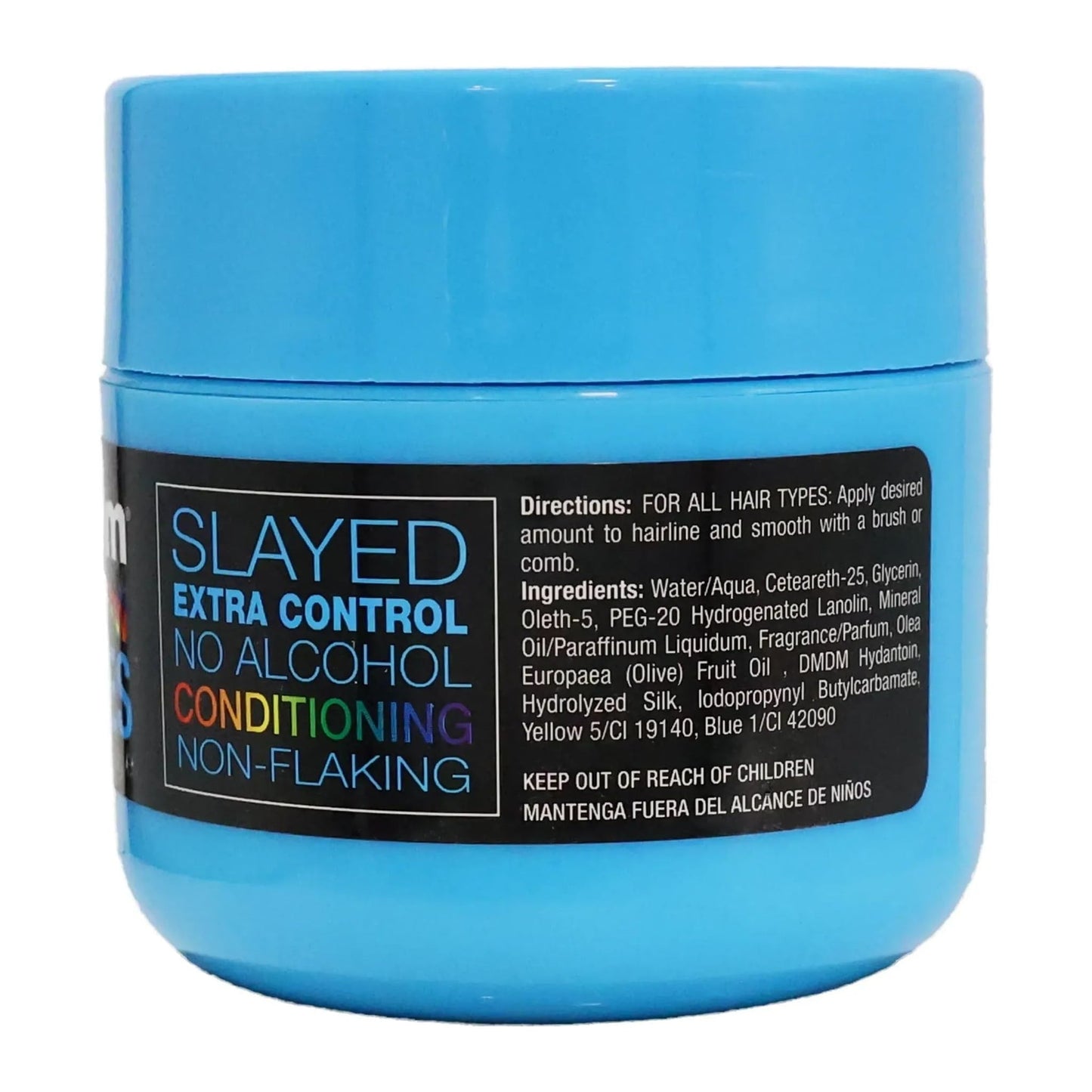 Shine N Jam Rainbow Edges Blueberry Blast 4oz edge control jar