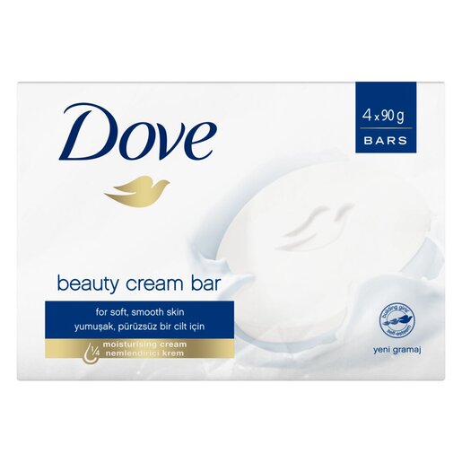 Dove Dove Original White Beauty Soap 4 x 90g | CC Hair & Beauty Leeds
