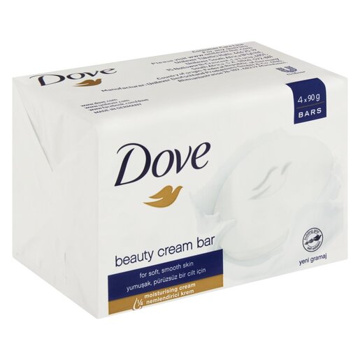 Dove Dove Original White Beauty Soap 4 x 90g | CC Hair & Beauty Leeds