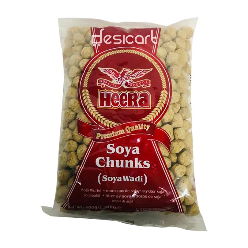 Heera Soya Chunks (Soya Wadi) 500g