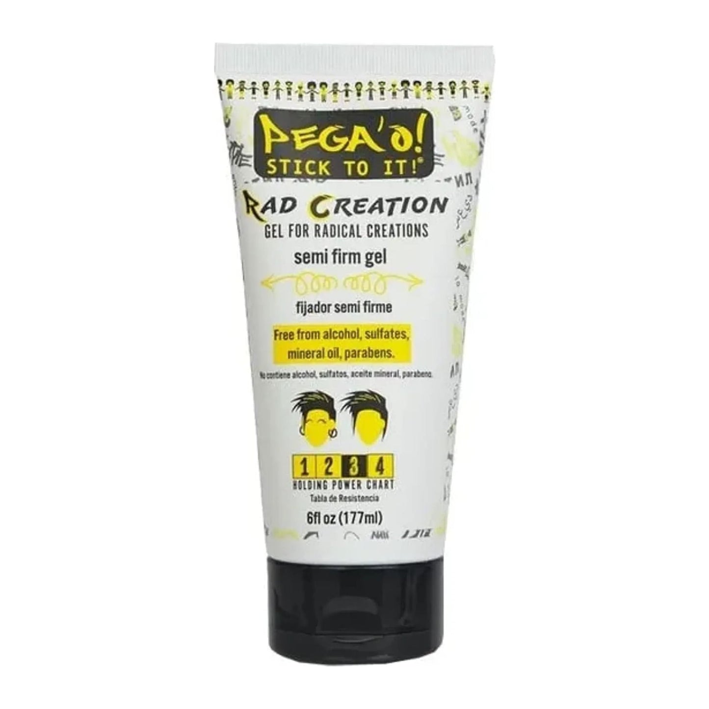 Stick To It Rad Creation Semi Firm Gel semi-firm hold hair styling gel