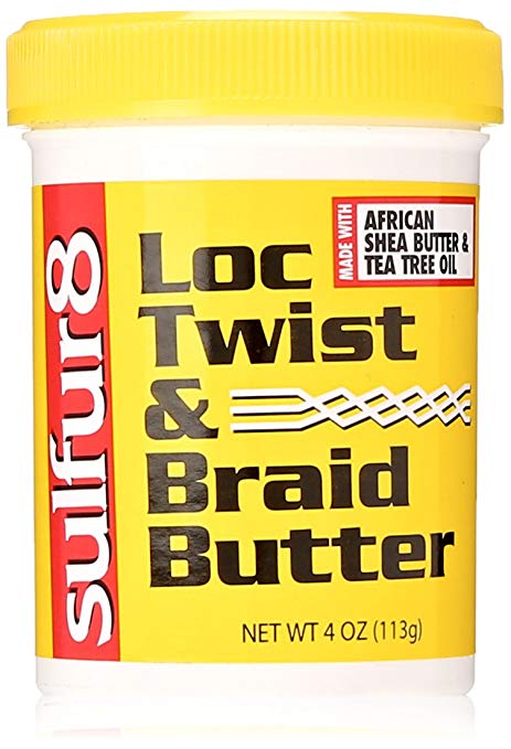 Sulfur8 Loc Twist And Braid Butter, 4 Ounce | Shop at CC Hair & Beauty UK